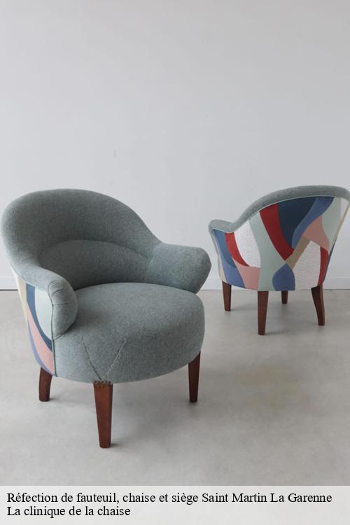 Réfection de fauteuil, chaise et siège  saint-martin-la-garenne-78520 La clinique de la chaise