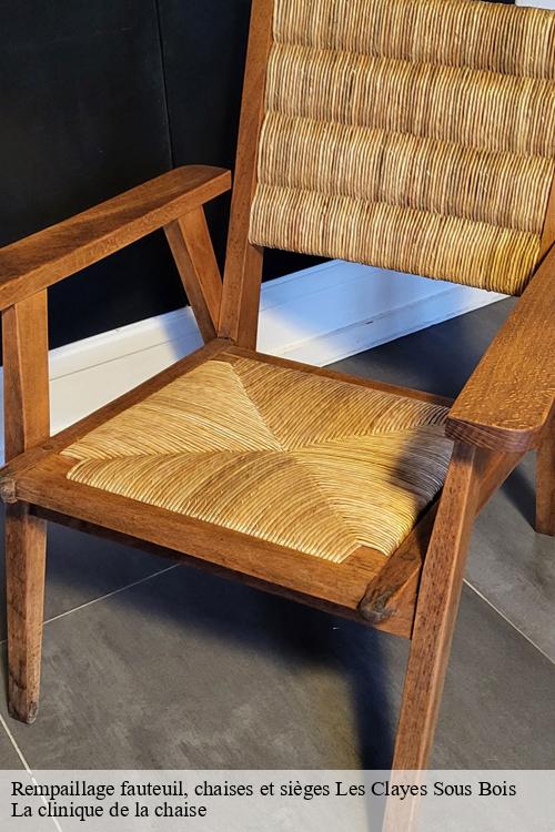 Rempaillage fauteuil, chaises et sièges  les-clayes-sous-bois-78340 La clinique de la chaise