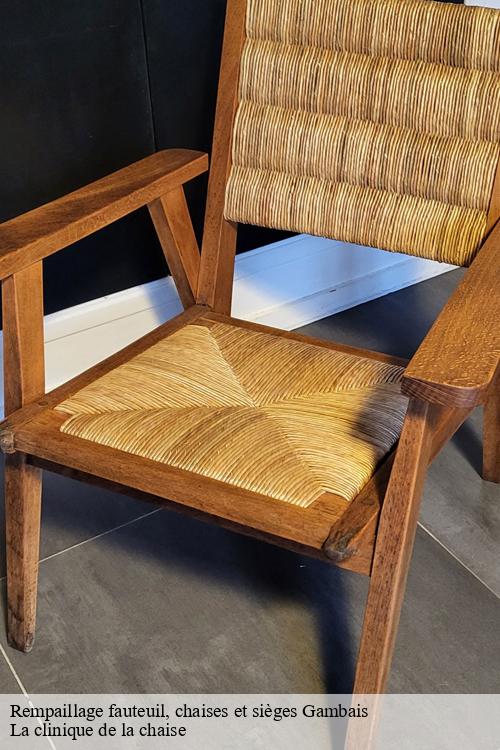 Rempaillage fauteuil, chaises et sièges  gambais-78950 La clinique de la chaise