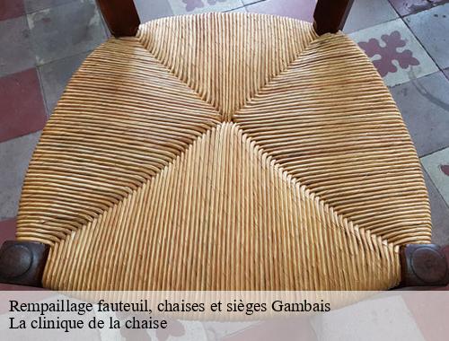 Rempaillage fauteuil, chaises et sièges  gambais-78950 La clinique de la chaise